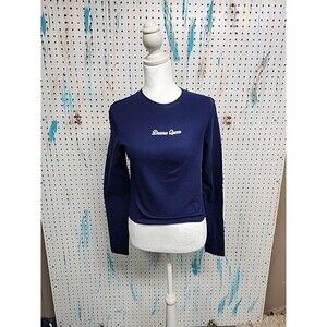 No Boundaries “Drama Queen” Baby Tee with Long Sleeves, Juniors - Med -  NWTs